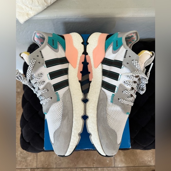 Adidas Nite Jogger White Core Ultra Boost NMD - Picture 4 of 14